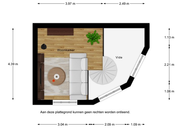Floorplan - Vleeshouwerijstraat 15, 4524 DA Sluis